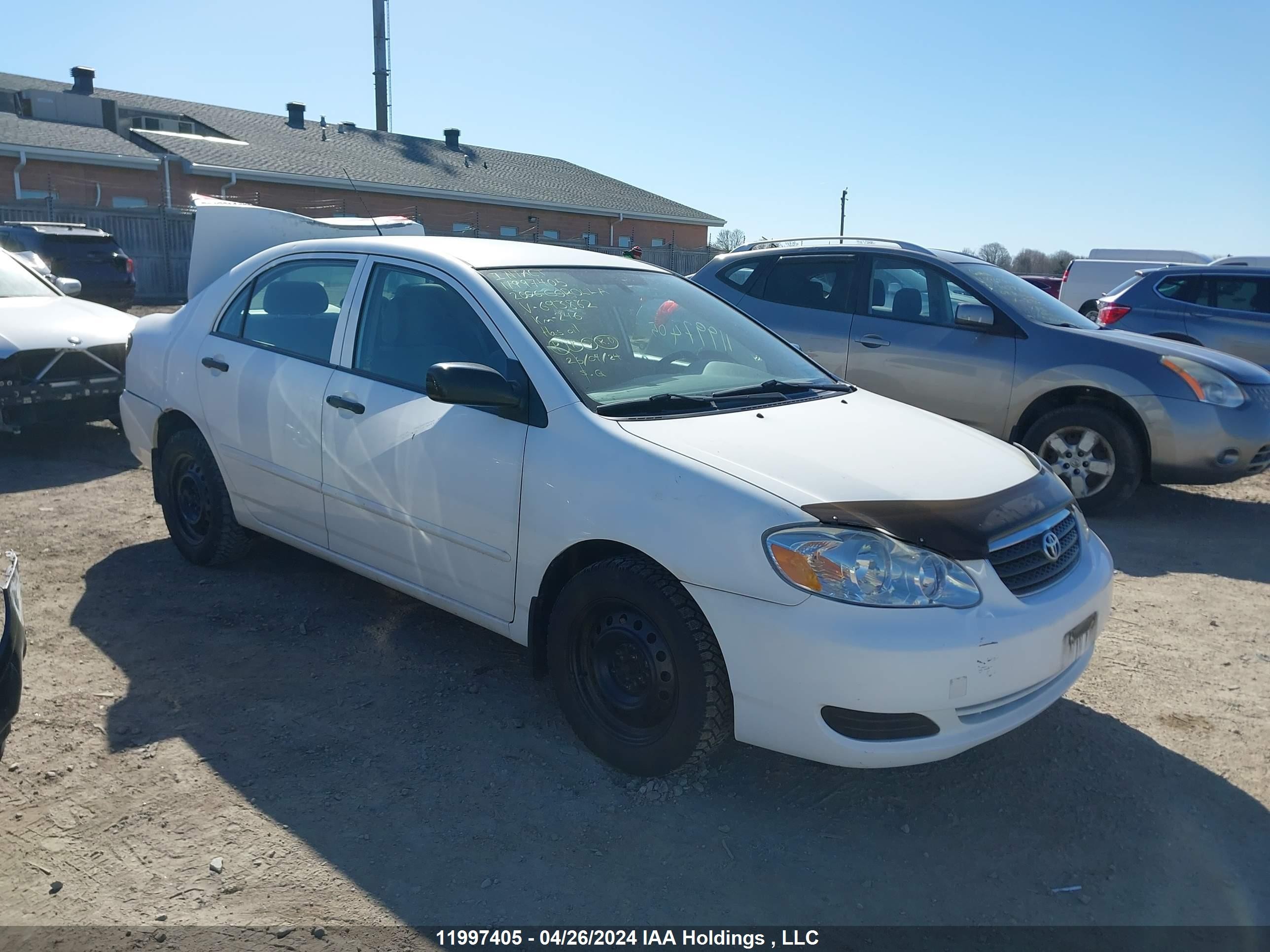 TOYOTA COROLLA 2006 2t1br32ex6c693862