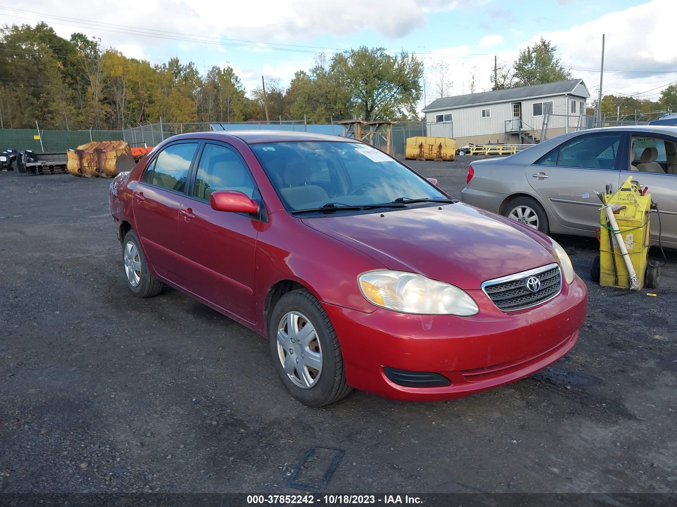 TOYOTA COROLLA 2006 2t1br32ex6c699340