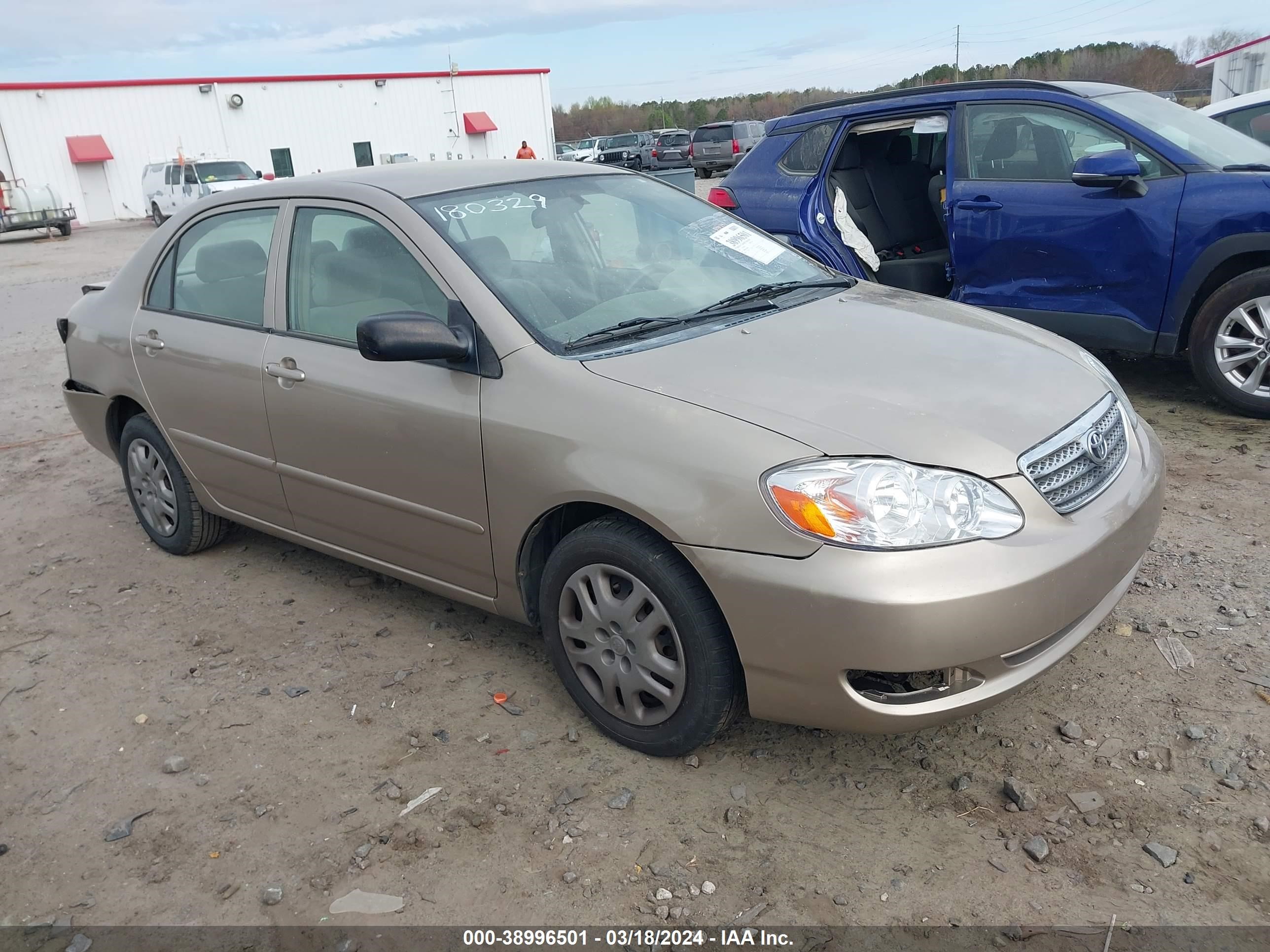 TOYOTA COROLLA 2007 2t1br32ex7c792652