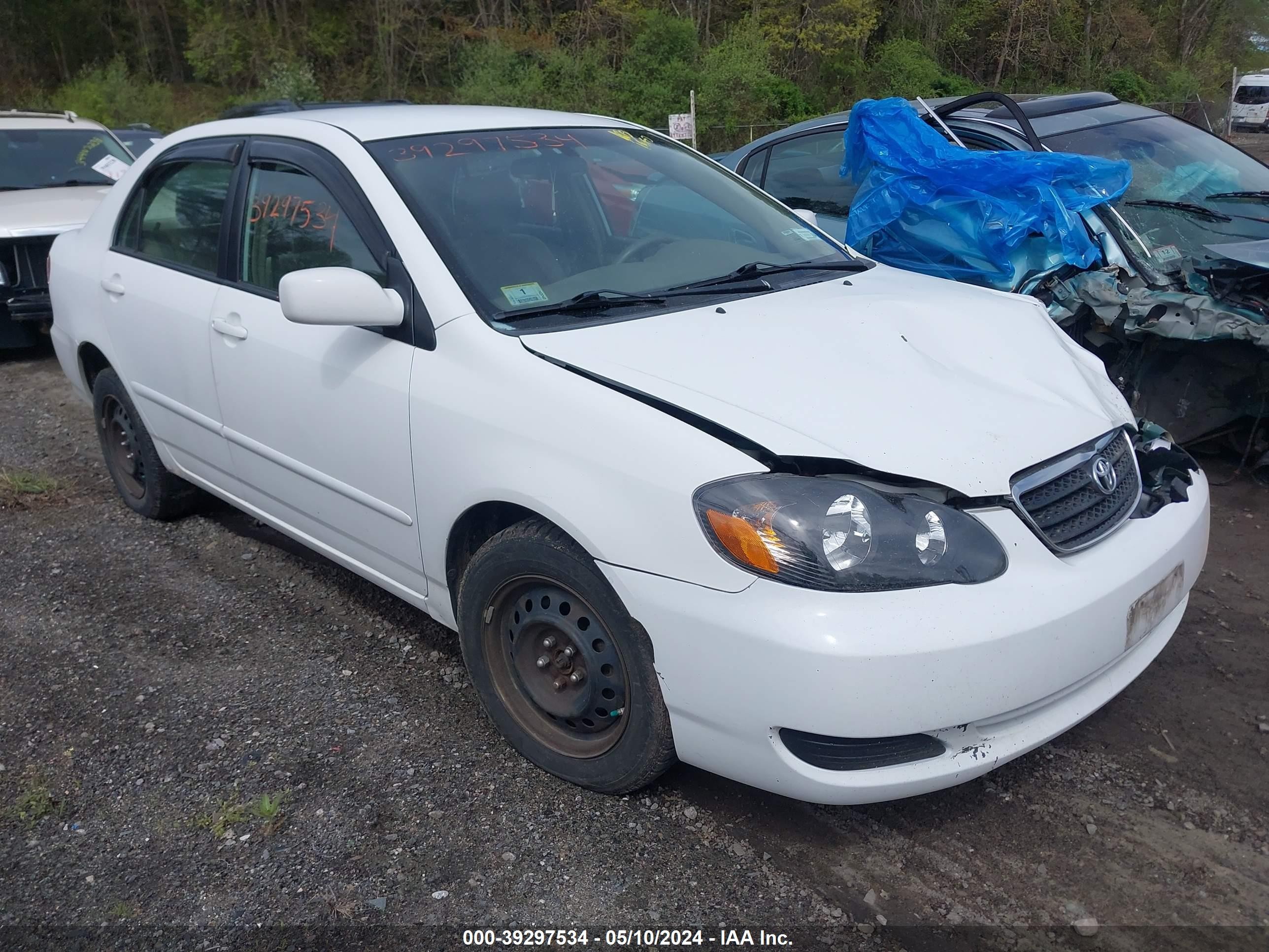 TOYOTA COROLLA 2008 2t1br32ex8c880943