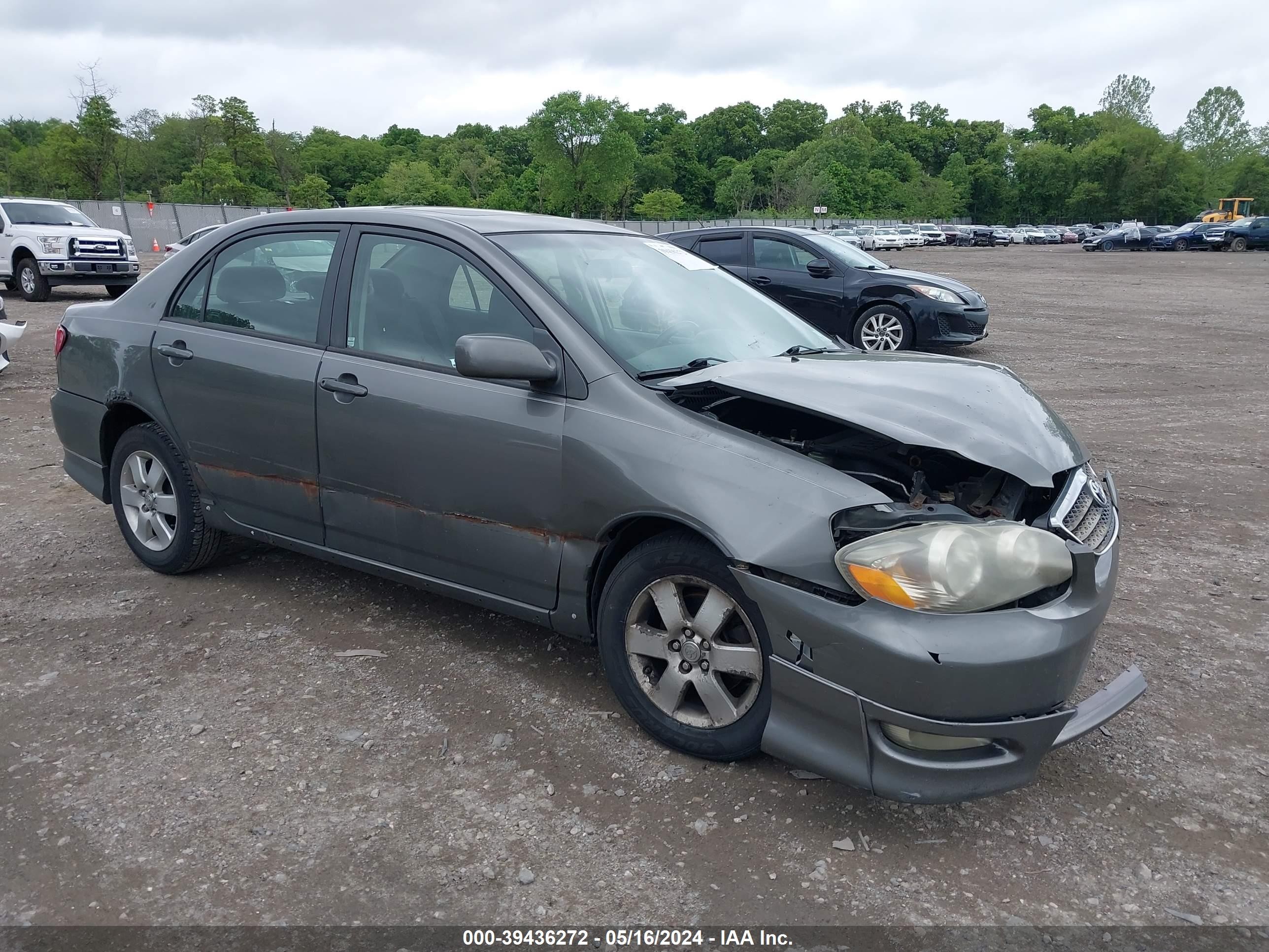 TOYOTA COROLLA 2008 2t1br32ex8c933155