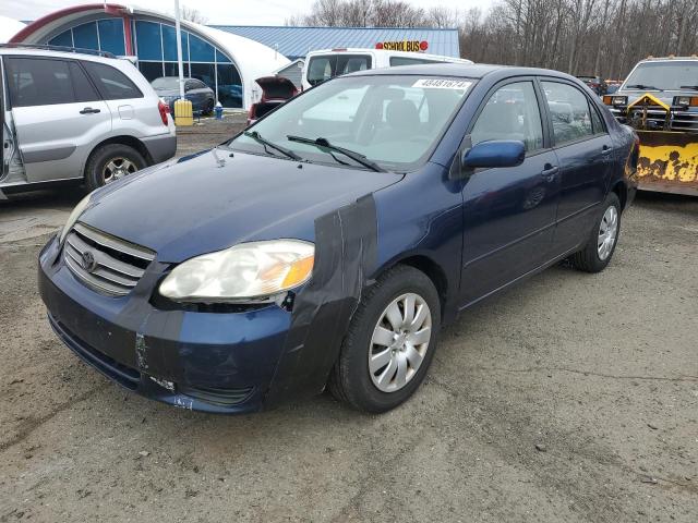 TOYOTA COROLLA 2004 2t1br38e14c307821