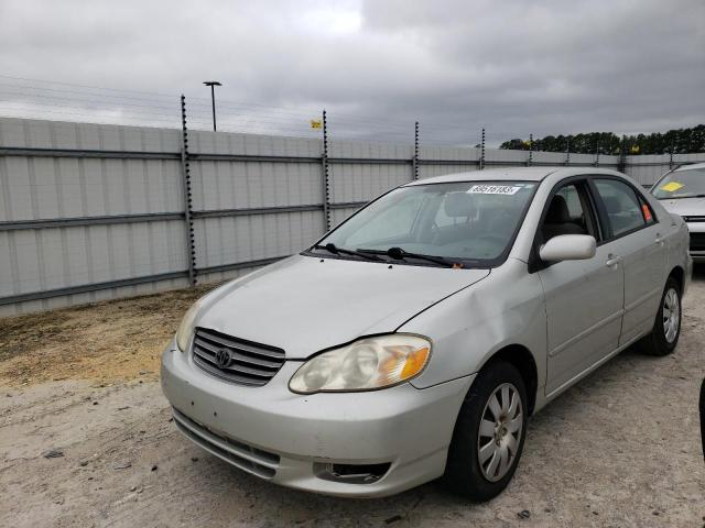 TOYOTA COROLLA CE 2004 2t1br38e24c258905