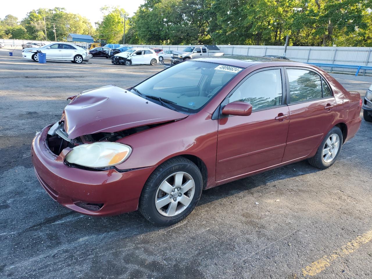 TOYOTA COROLLA 2004 2t1br38e34c219949