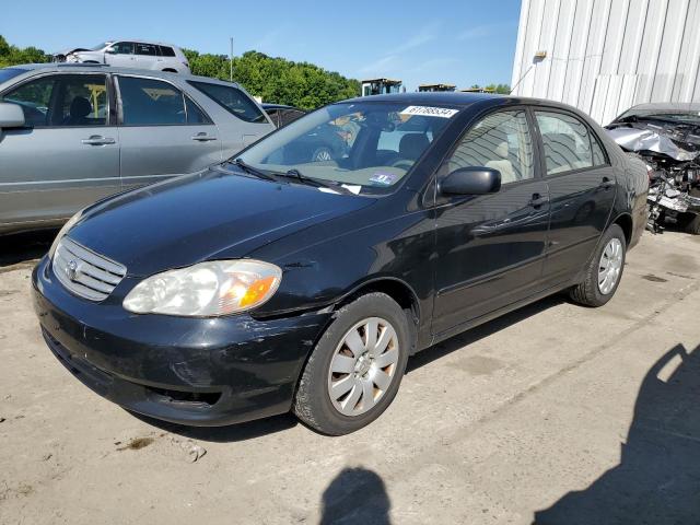 TOYOTA COROLLA 2004 2t1br38e44c296569