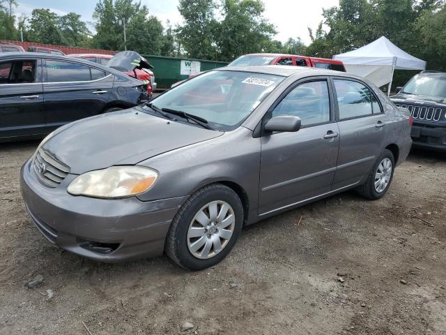 TOYOTA COROLLA 2003 2t1br38e53c164905