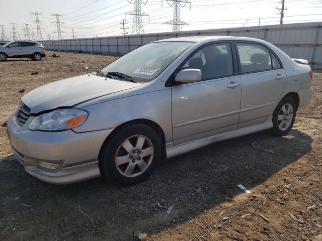 TOYOTA COROLLA CE 2003 2t1br38e63c115292