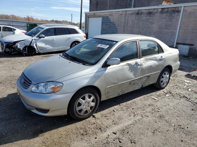 TOYOTA COROLLA 2004 2t1br38e64c300301