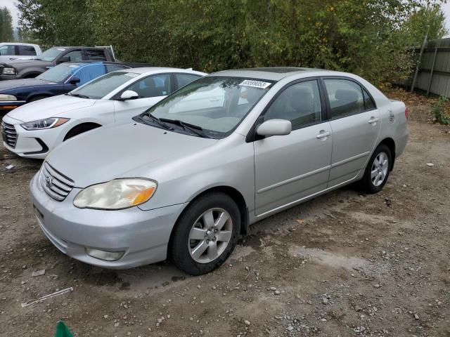 TOYOTA COROLLA CE 2003 2t1br38e73c744219