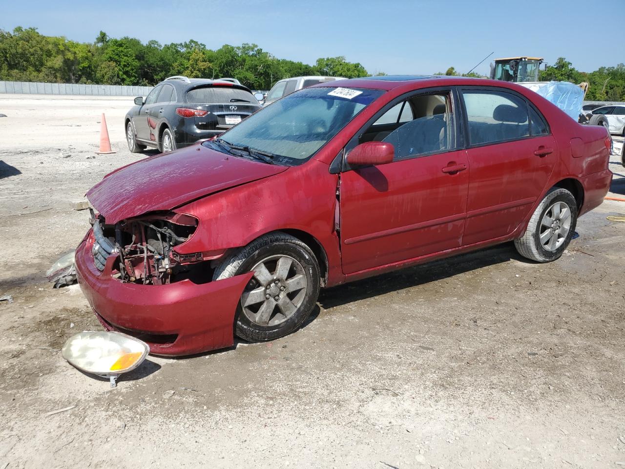 TOYOTA COROLLA 2004 2t1br38e84c209059