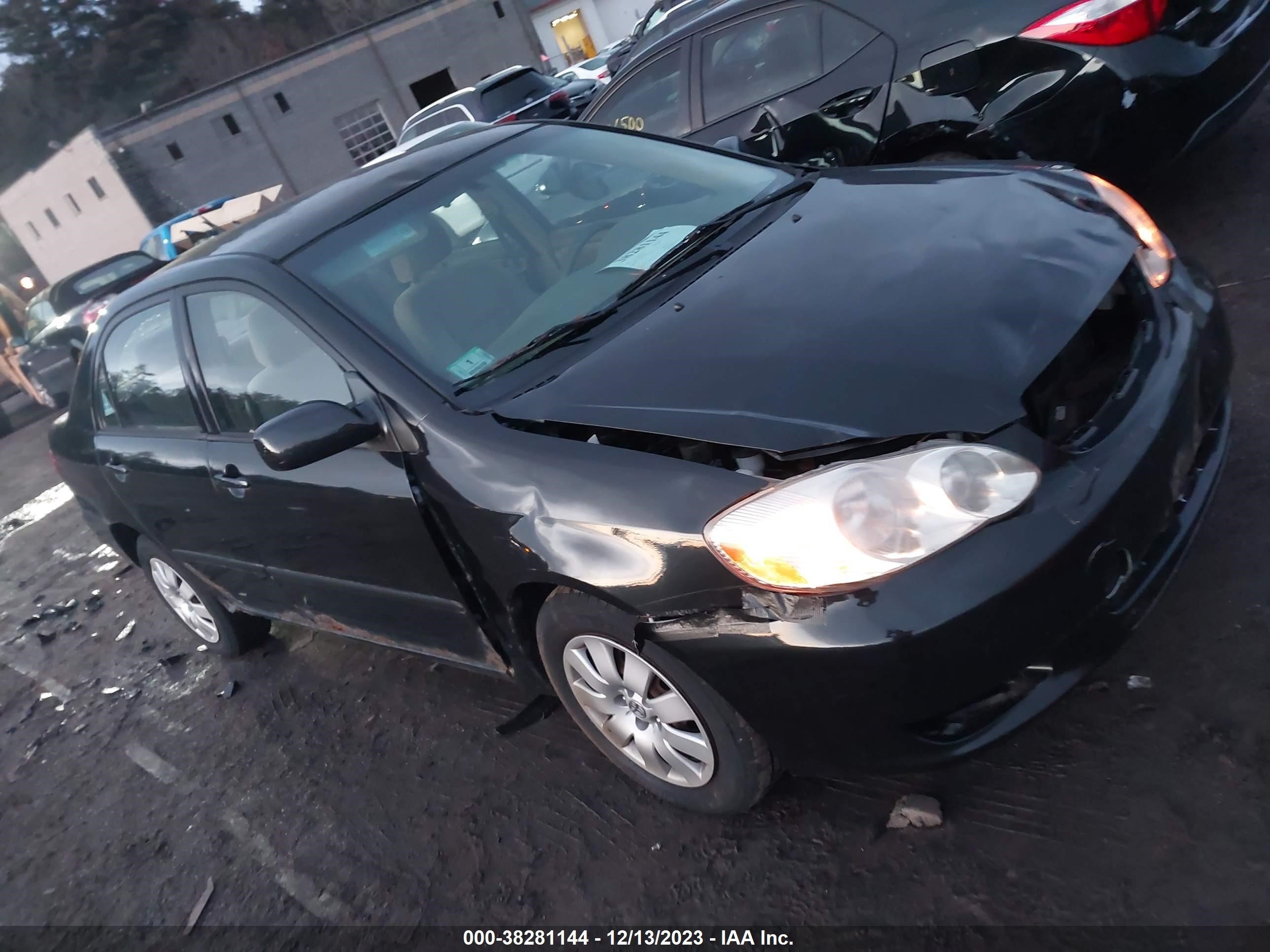 TOYOTA COROLLA 2003 2t1br38e93c082692