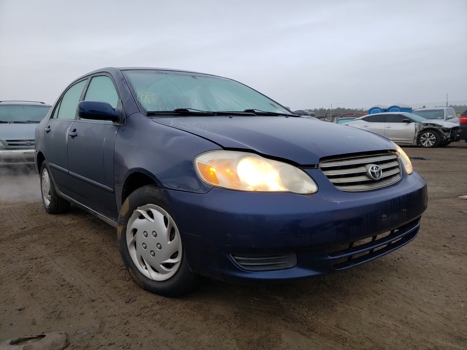 TOYOTA COROLLA CE 2003 2t1br38ex3c039172