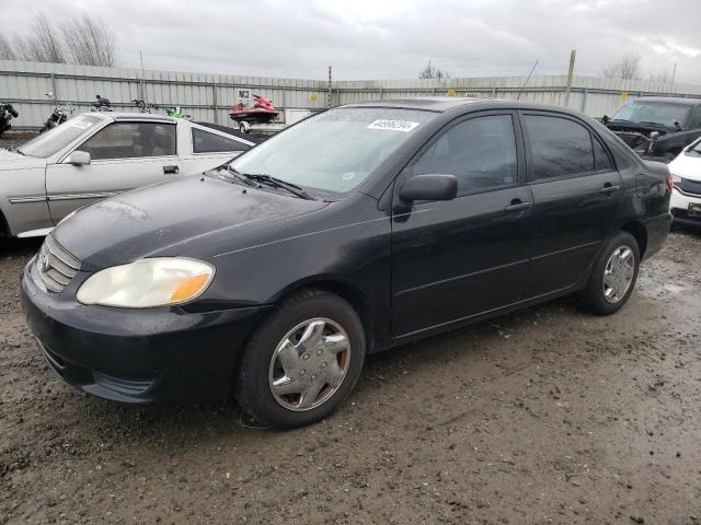 TOYOTA COROLLA 2003 2t1br38ex3c154659