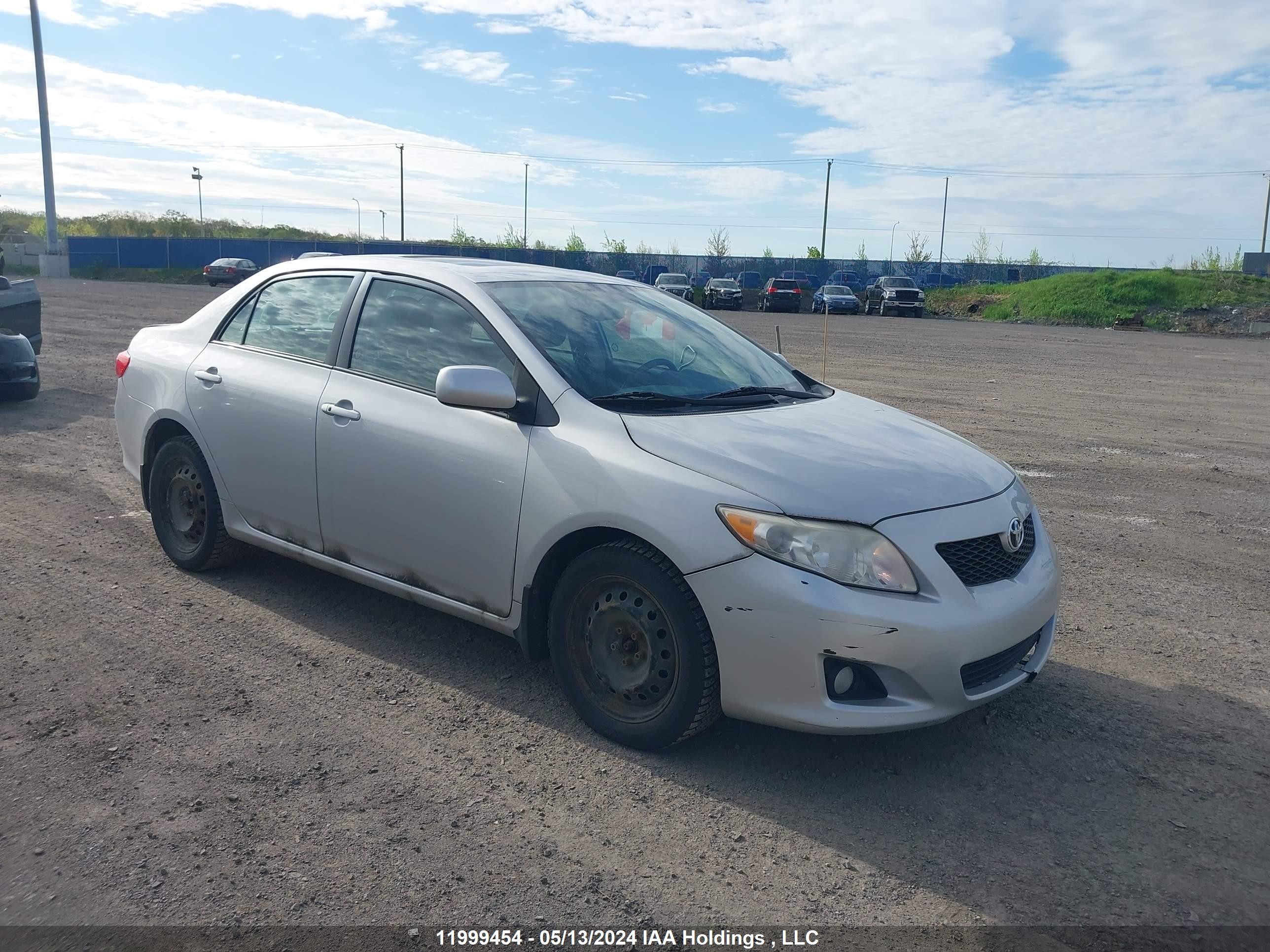 TOYOTA COROLLA 2009 2t1bu40e09c020316