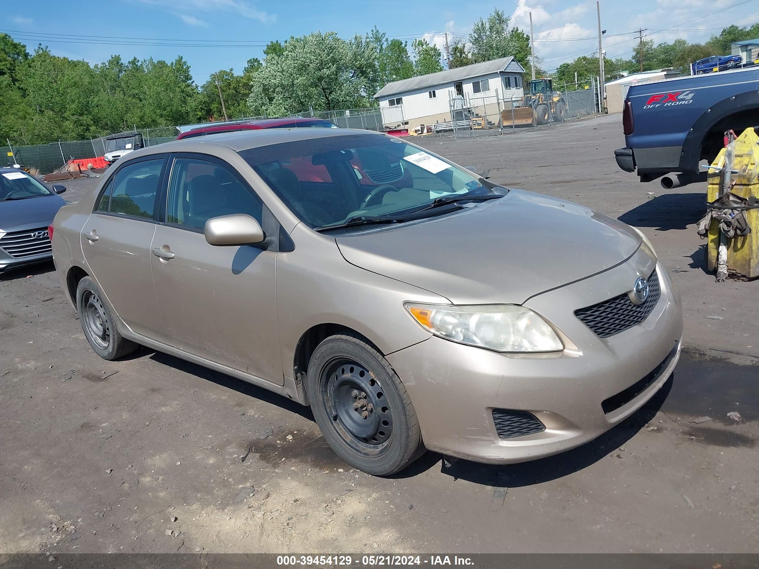 TOYOTA COROLLA 2009 2t1bu40e09c107391