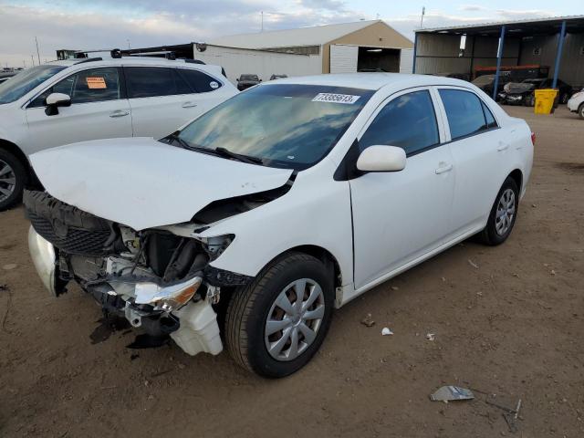 TOYOTA COROLLA 2009 2t1bu40e09c125048