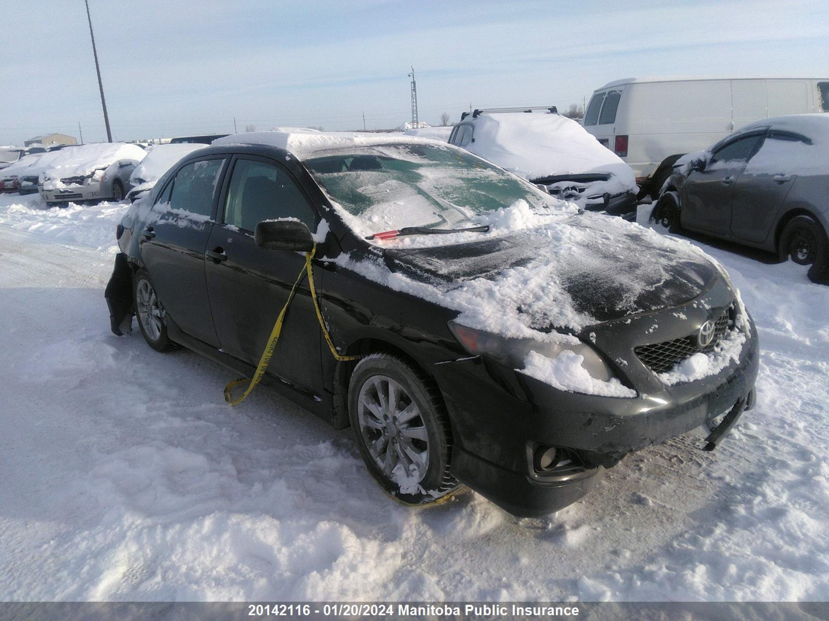 TOYOTA COROLLA 2009 2t1bu40e19c077916