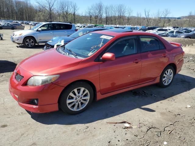 TOYOTA COROLLA 2009 2t1bu40e19c087555