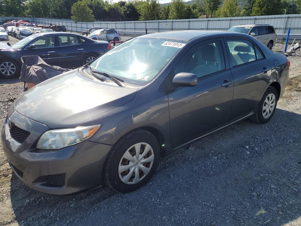 TOYOTA COROLLA 2009 2t1bu40e19c187252