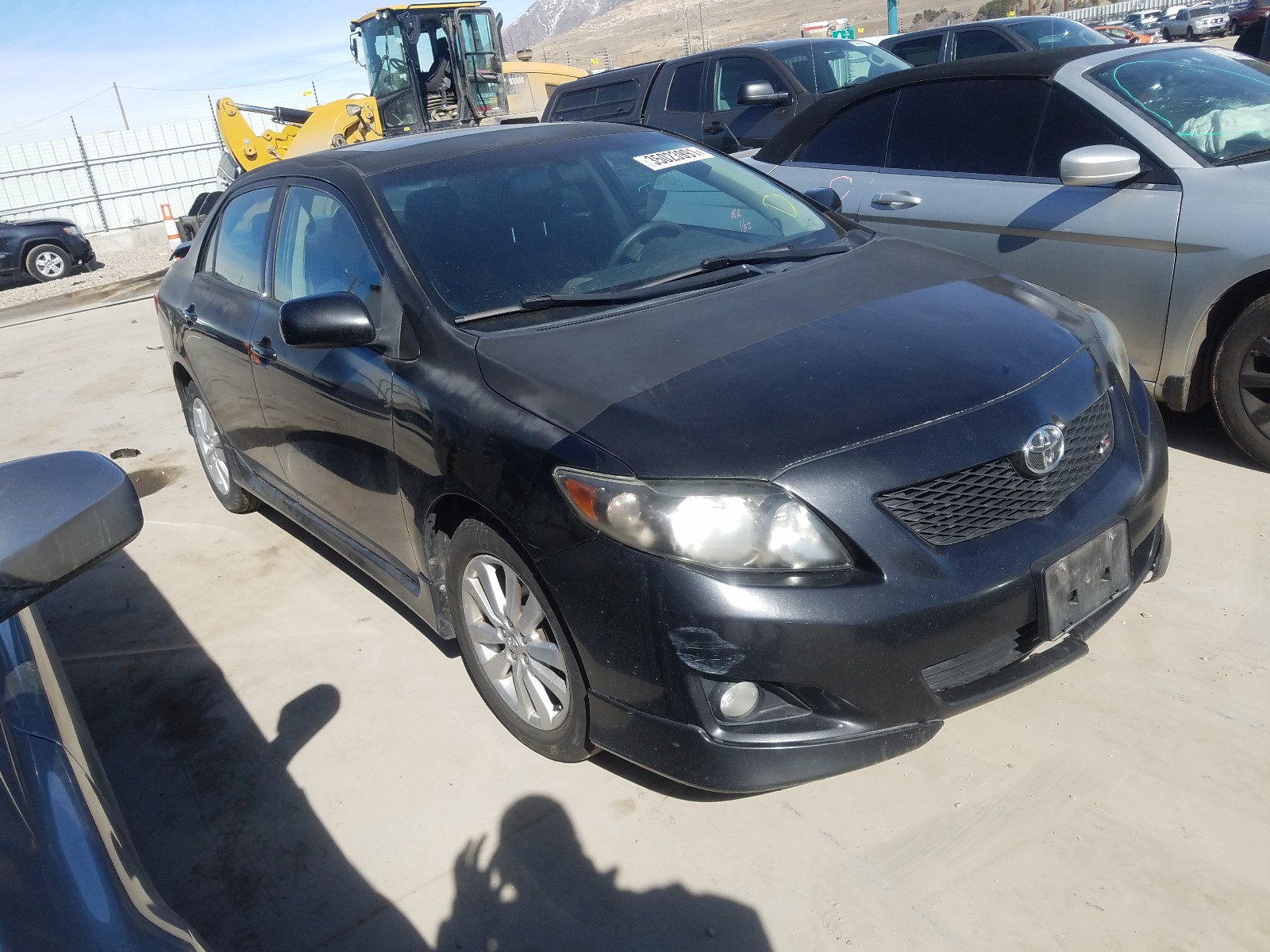 TOYOTA COROLLA BA 2009 2t1bu40e29c006255