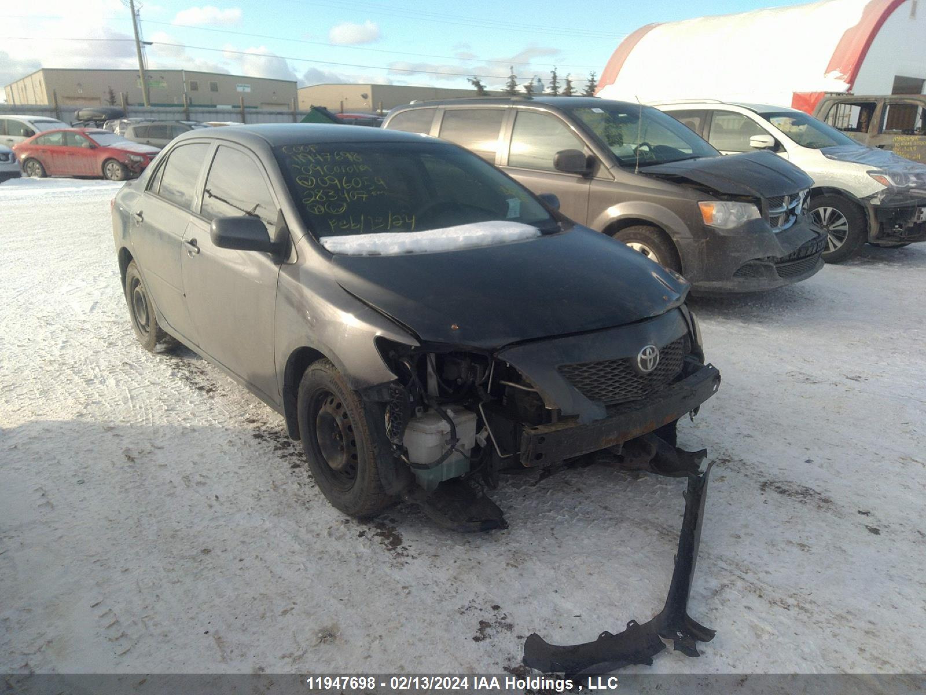 TOYOTA COROLLA 2009 2t1bu40e29c096054