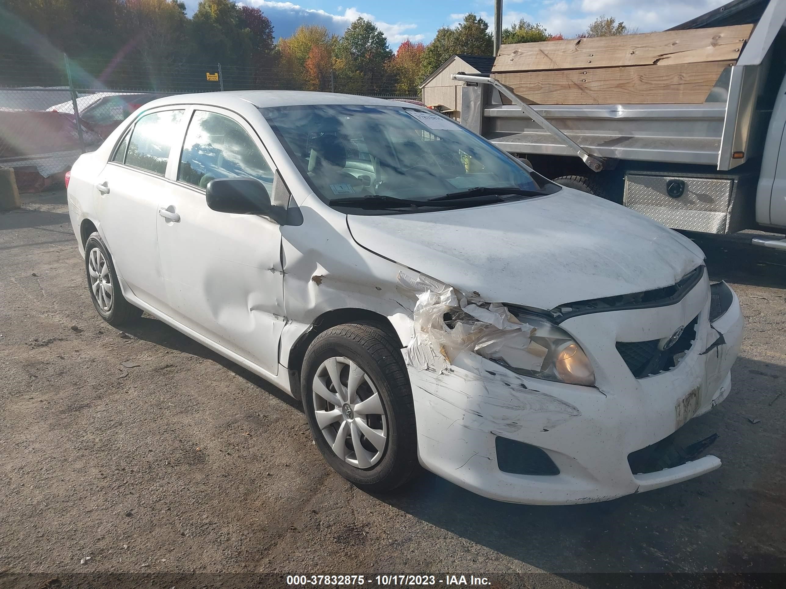 TOYOTA COROLLA 2009 2t1bu40e29c157354