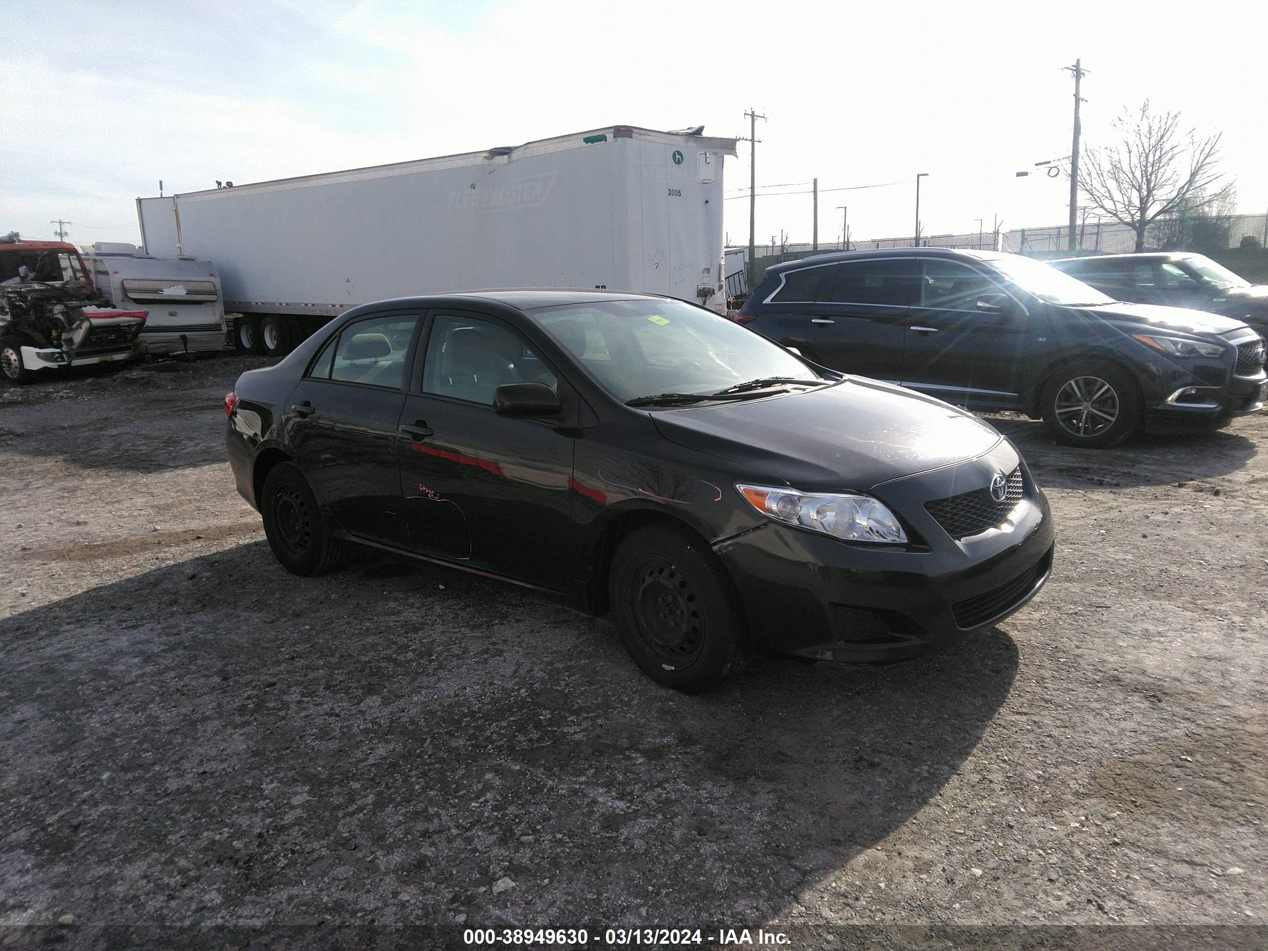 TOYOTA COROLLA 2009 2t1bu40e29c165096