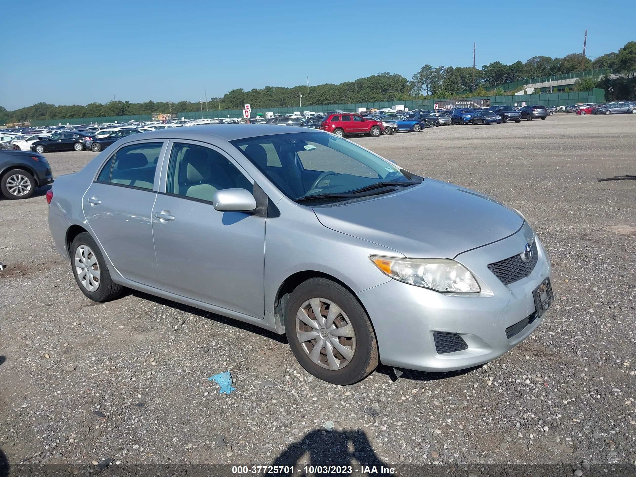 TOYOTA COROLLA 2009 2t1bu40e39c009214