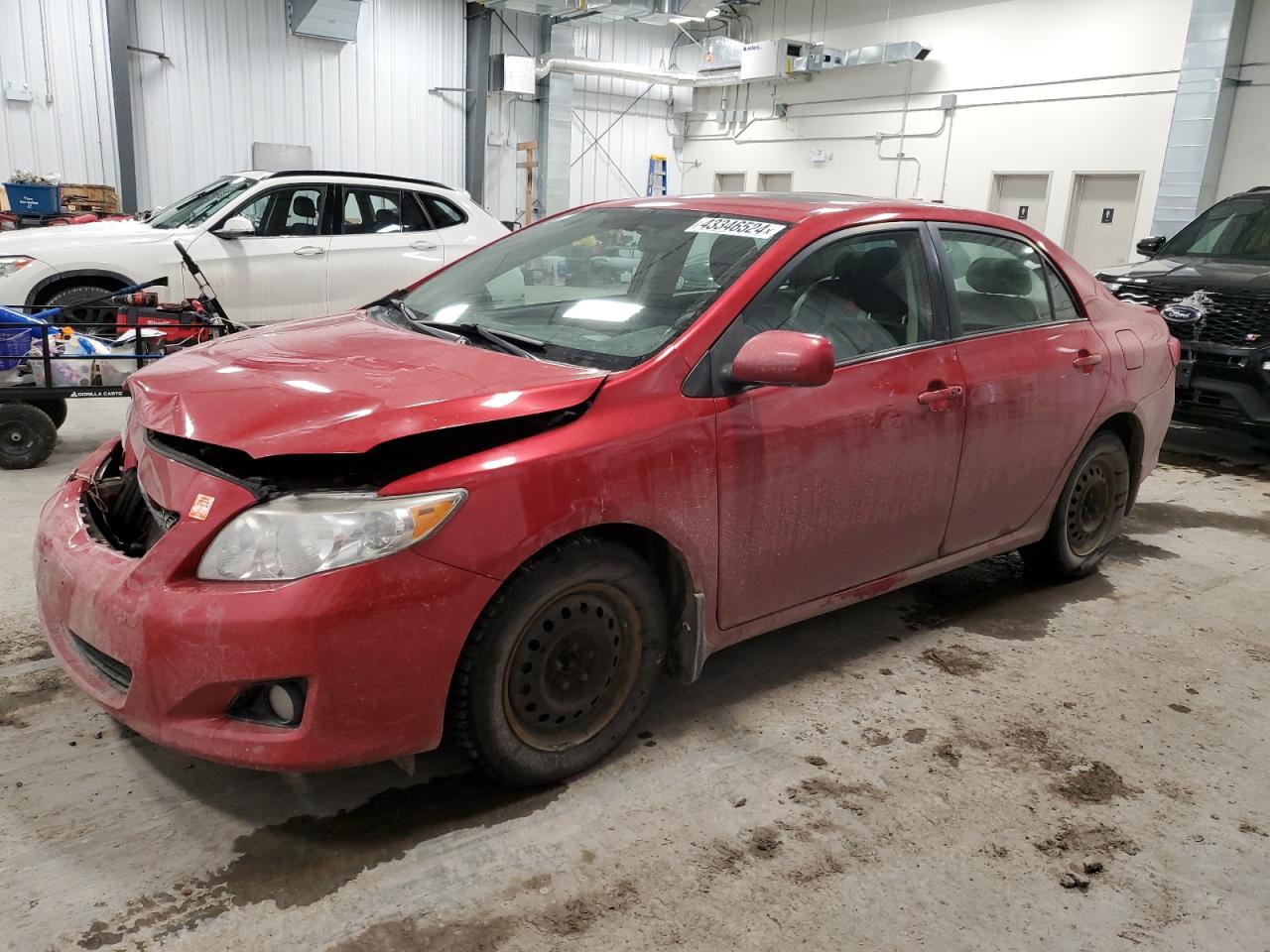 TOYOTA COROLLA 2009 2t1bu40e39c072961