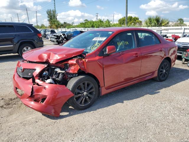 TOYOTA COROLLA 2009 2t1bu40e39c079750