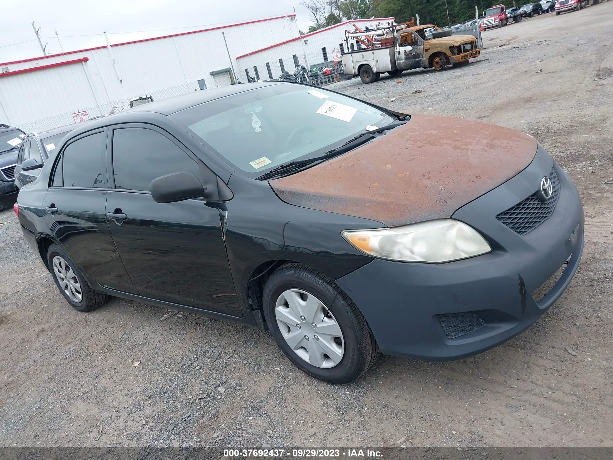 TOYOTA COROLLA 2009 2t1bu40e39c106638