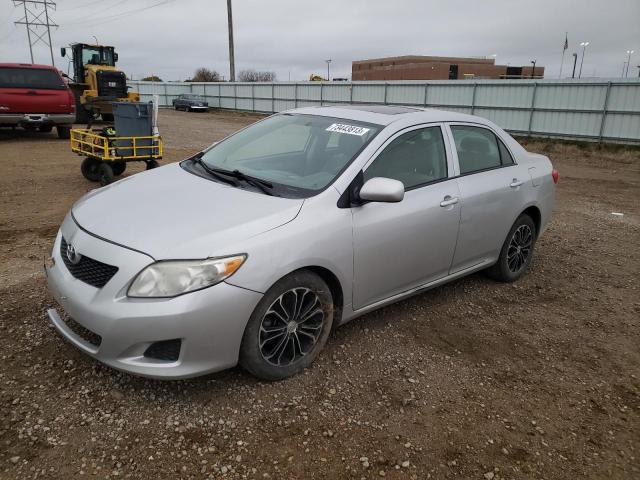 TOYOTA COROLLA 2009 2t1bu40e39c140126