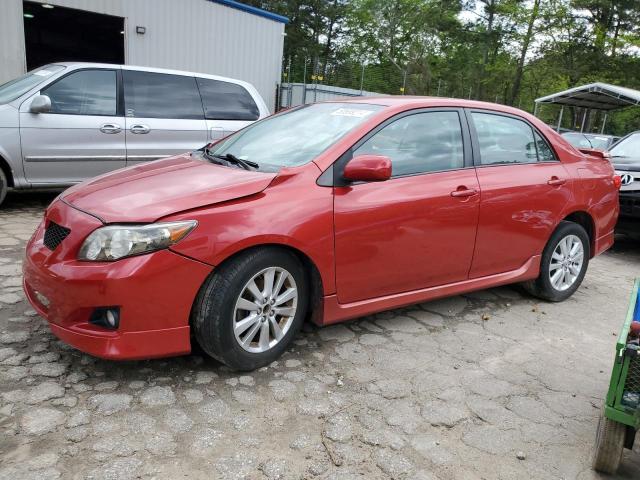 TOYOTA COROLLA 2009 2t1bu40e39c173465