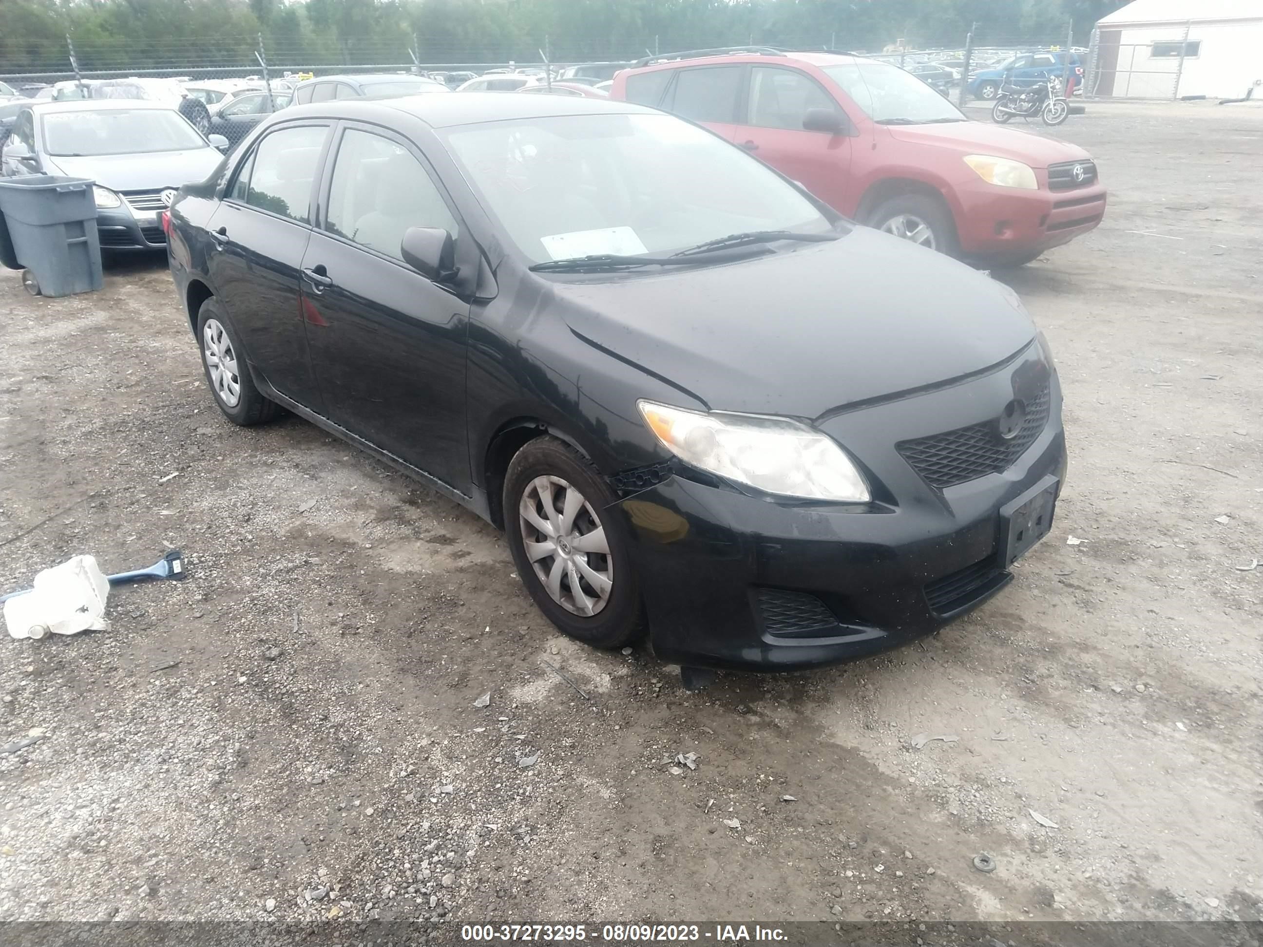 TOYOTA COROLLA 2009 2t1bu40e39c177127