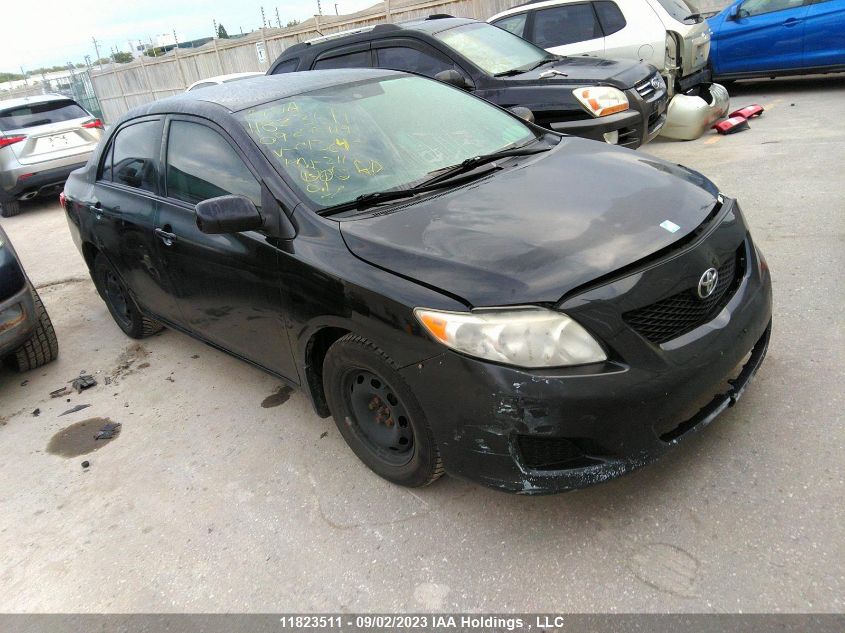 TOYOTA COROLLA 2009 2t1bu40e49c013840