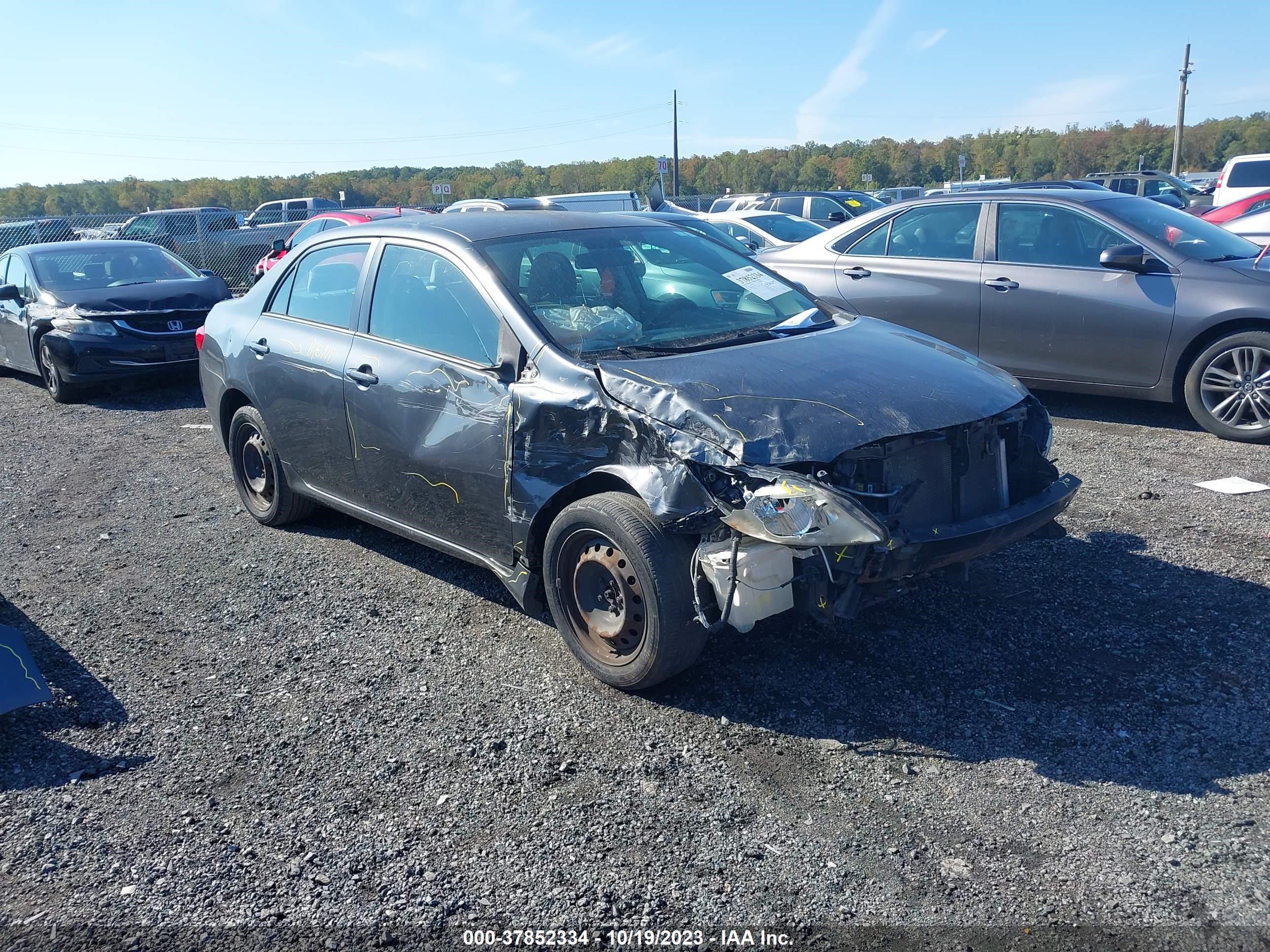 TOYOTA COROLLA 2009 2t1bu40e49c027480