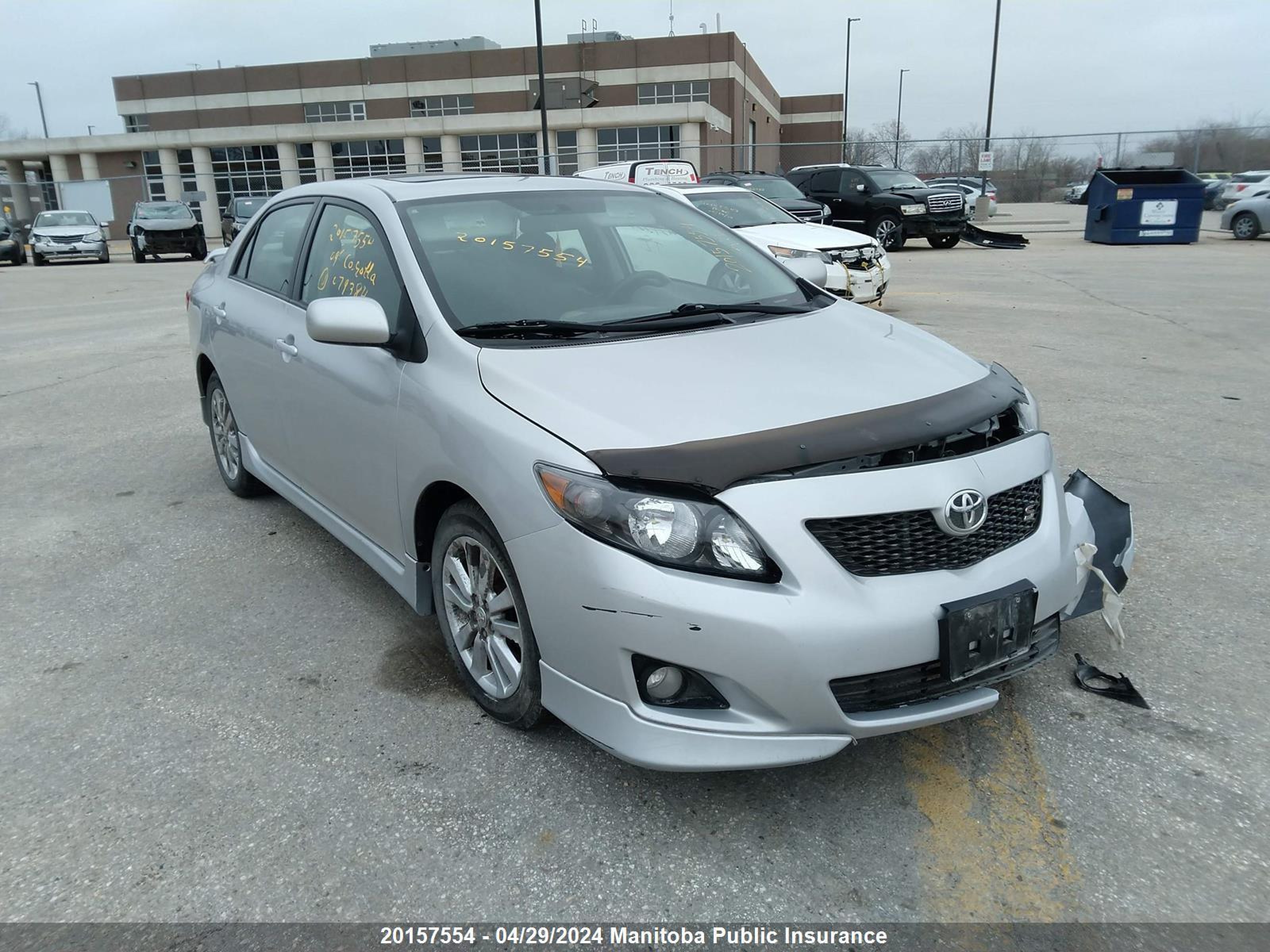 TOYOTA COROLLA 2009 2t1bu40e49c079384