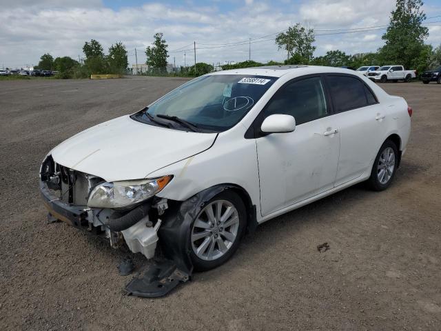 TOYOTA COROLLA 2009 2t1bu40e49c084505