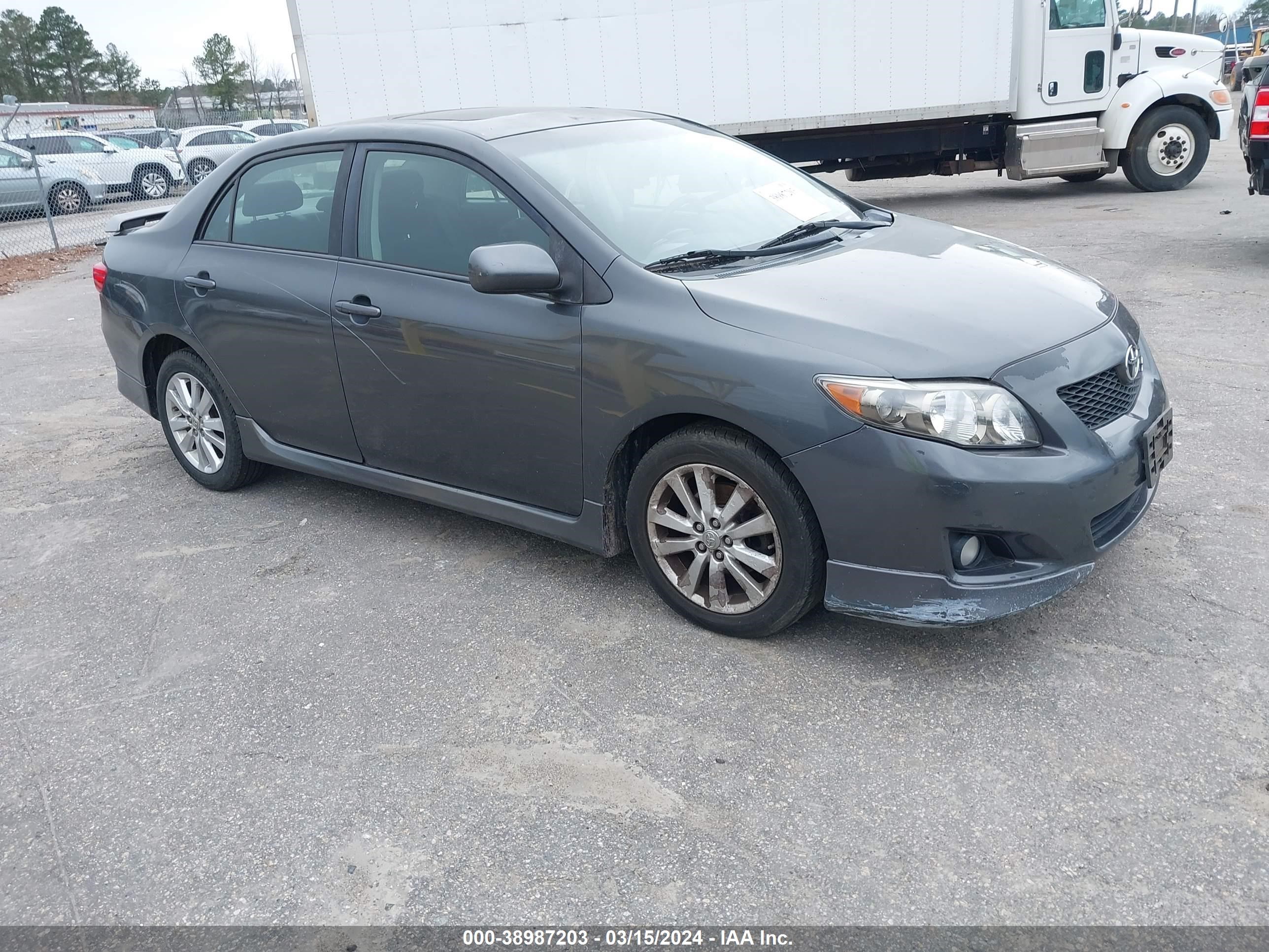 TOYOTA COROLLA 2009 2t1bu40e59c023020