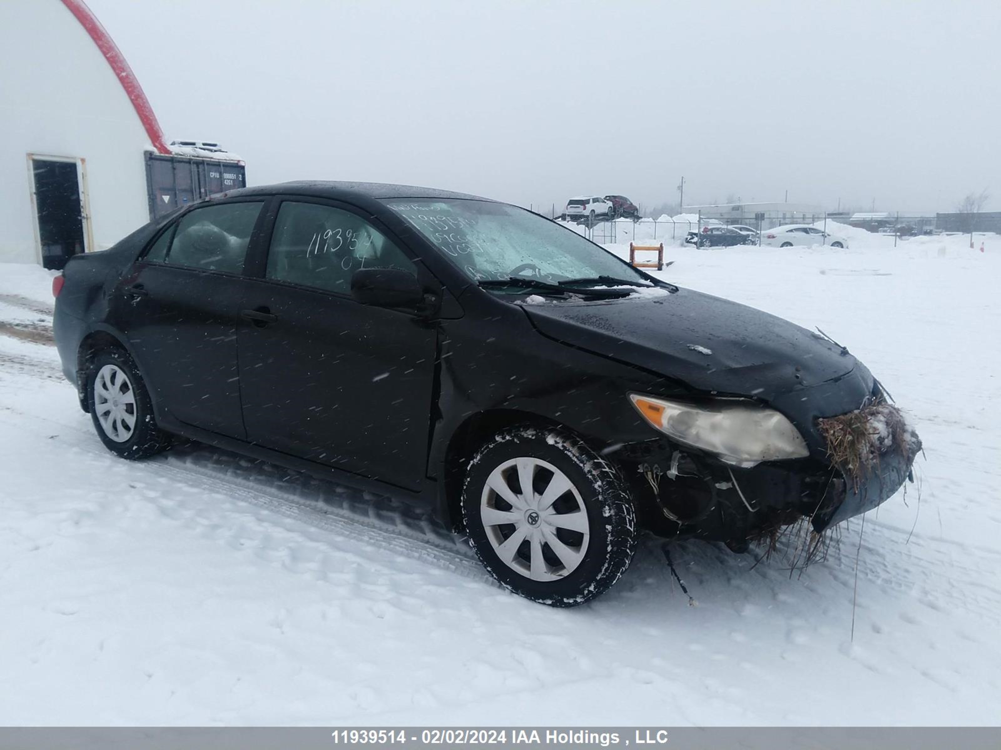 TOYOTA COROLLA 2009 2t1bu40e59c027925