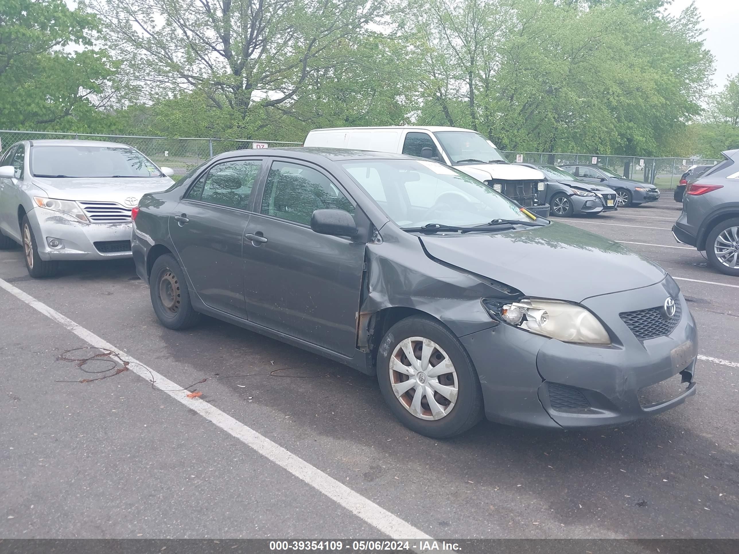 TOYOTA COROLLA 2009 2t1bu40e59c068359