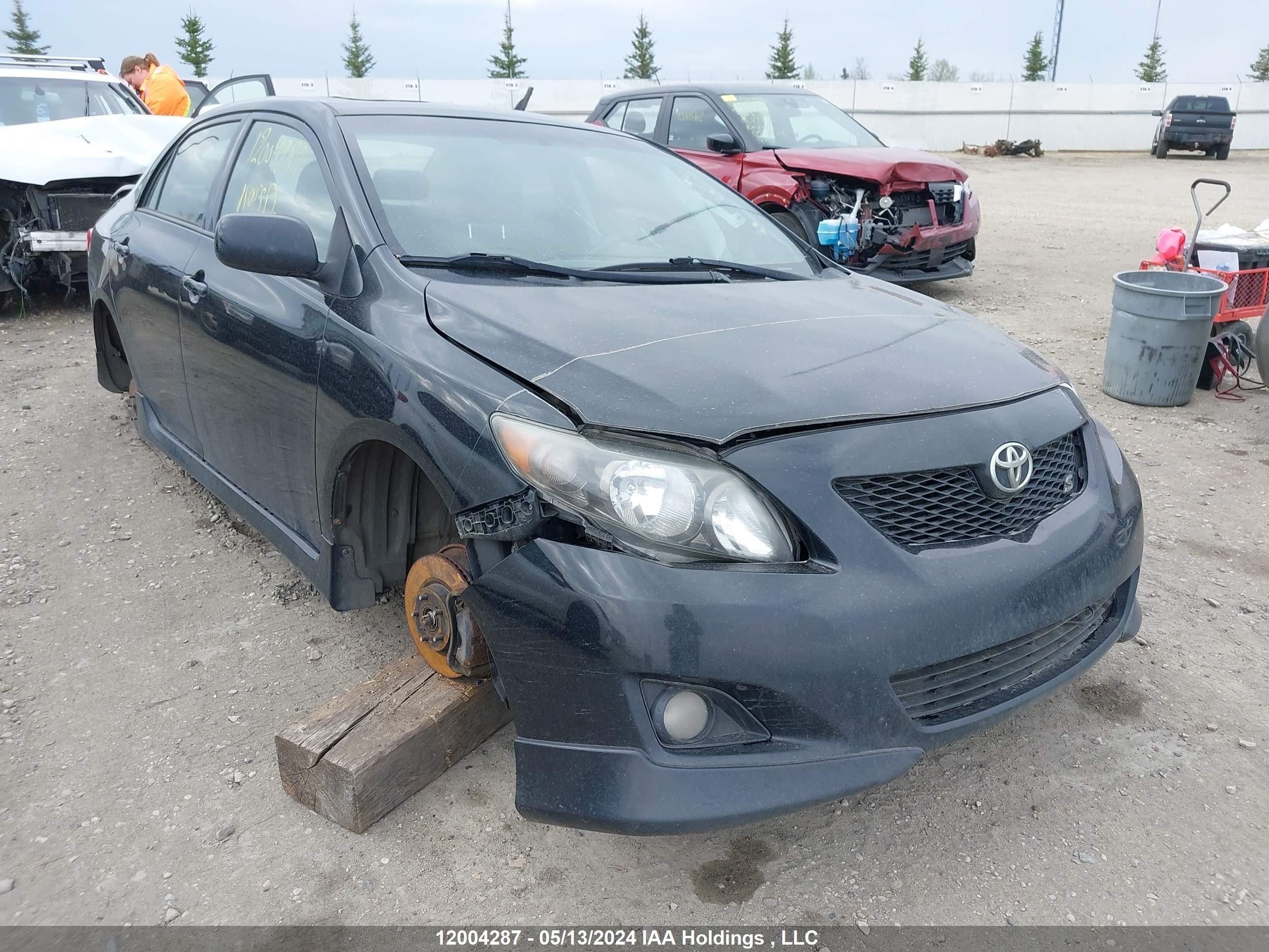 TOYOTA COROLLA 2009 2t1bu40e59c095691