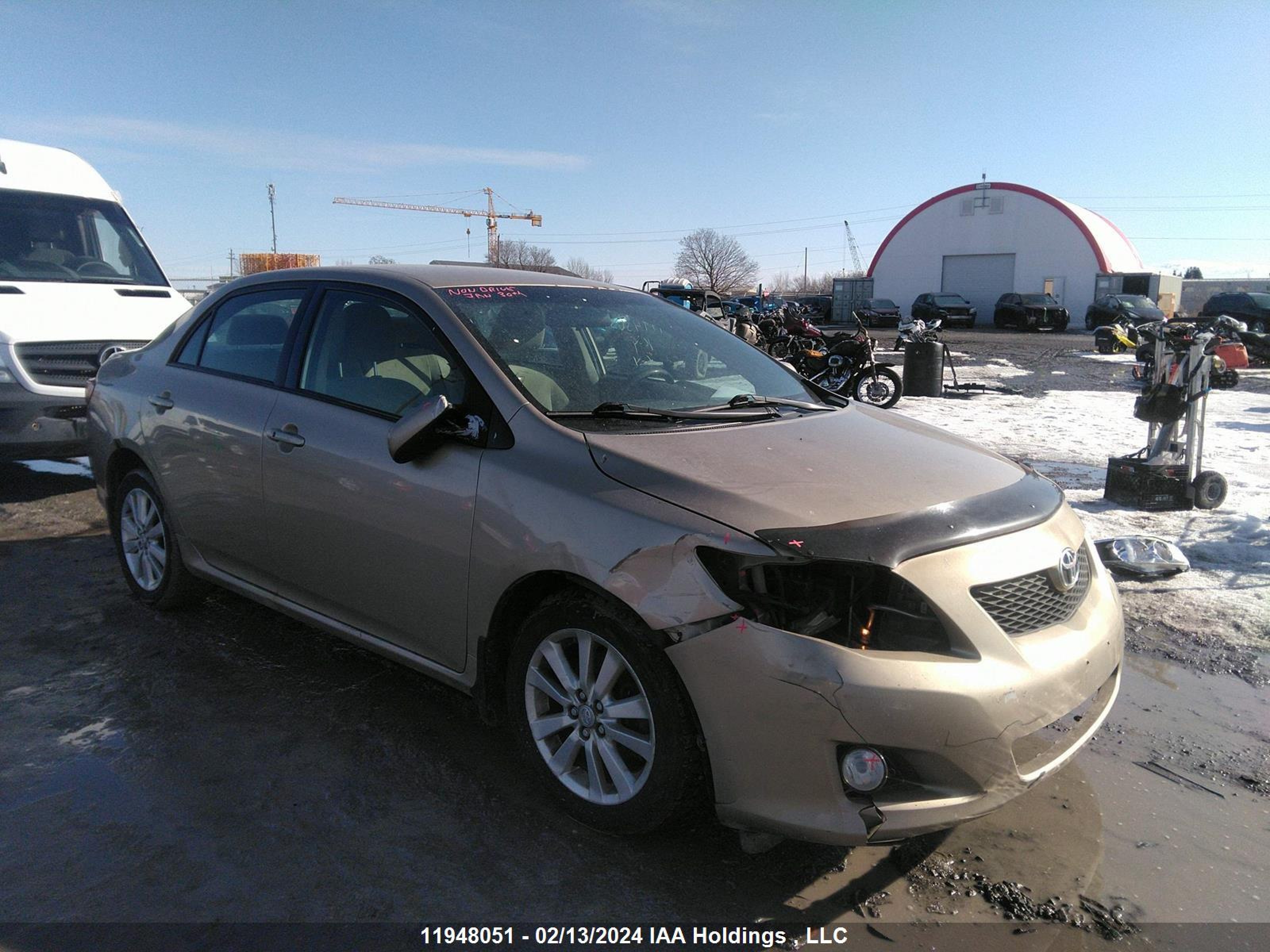 TOYOTA COROLLA 2009 2t1bu40e59c097649