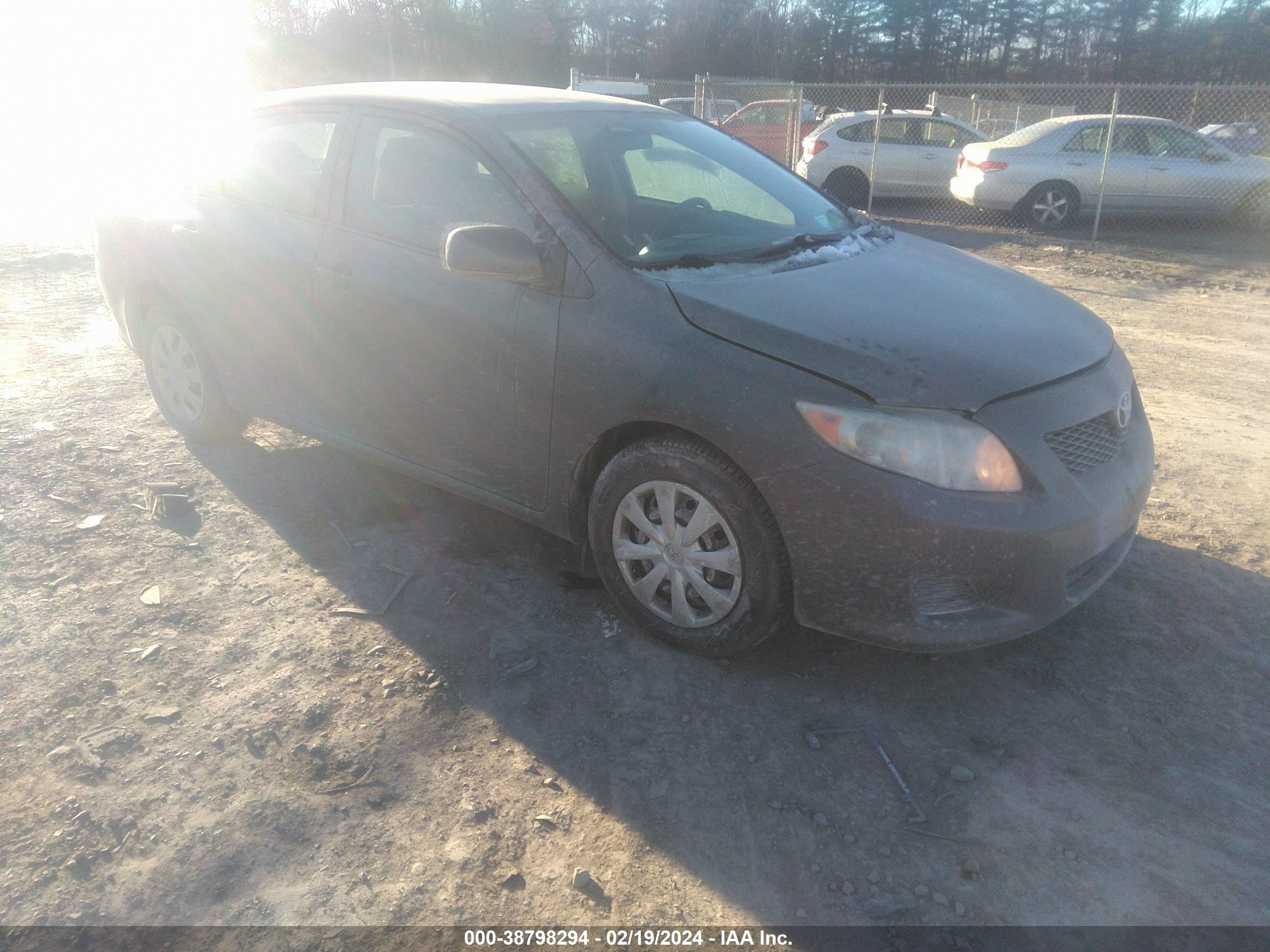 TOYOTA COROLLA 2009 2t1bu40e59c143710