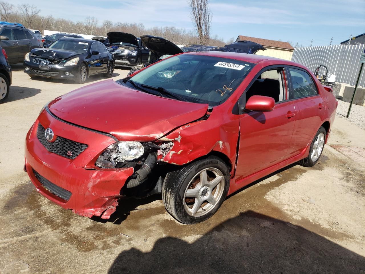 TOYOTA COROLLA 2009 2t1bu40e69c056916