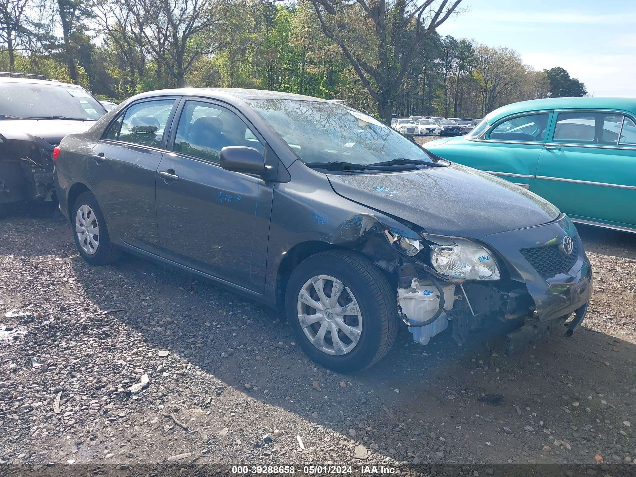 TOYOTA COROLLA 2009 2t1bu40e79c152733