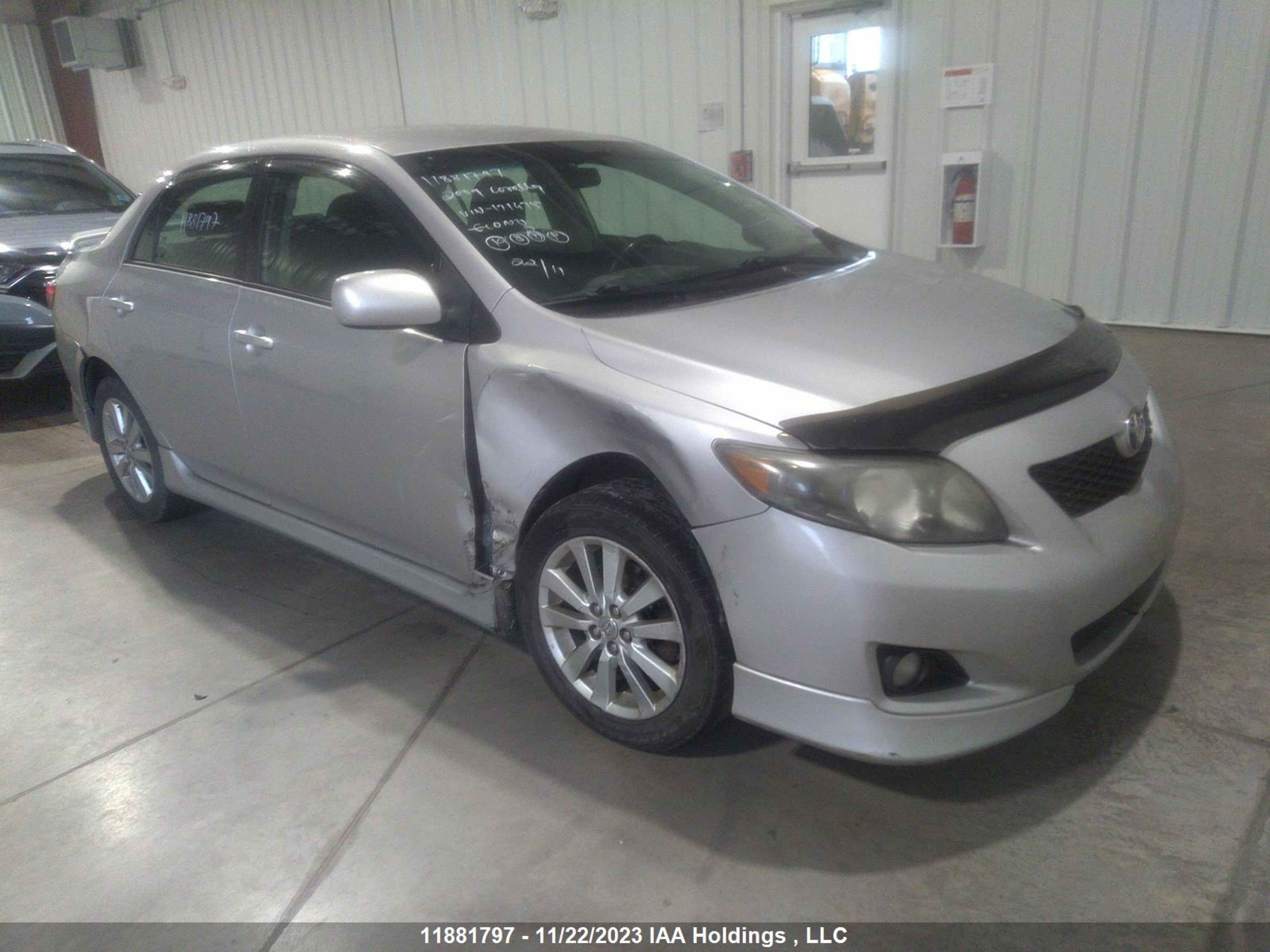 TOYOTA COROLLA 2009 2t1bu40e79c171475