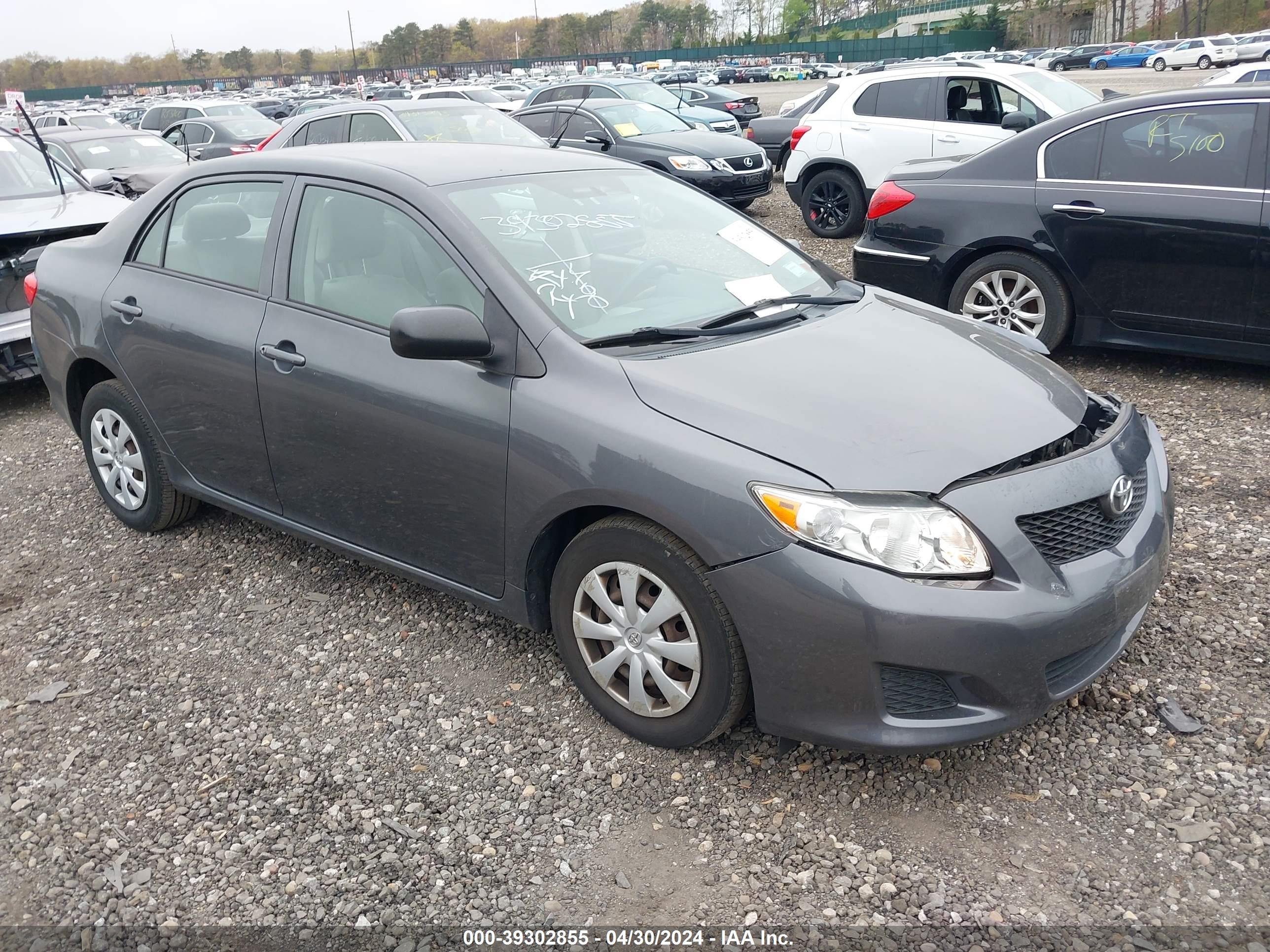 TOYOTA COROLLA 2009 2t1bu40e79c180659