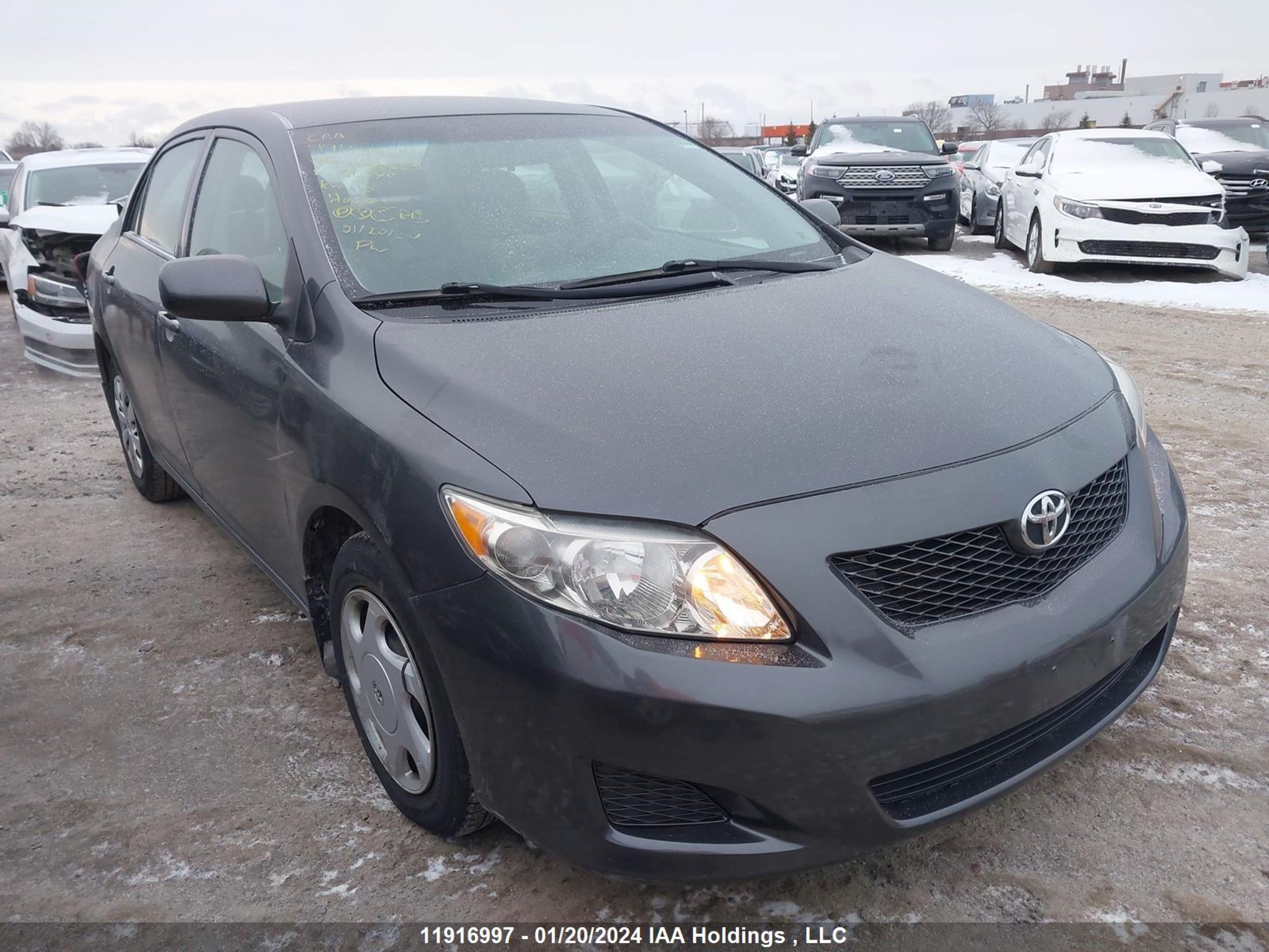 TOYOTA COROLLA 2009 2t1bu40e79c190379