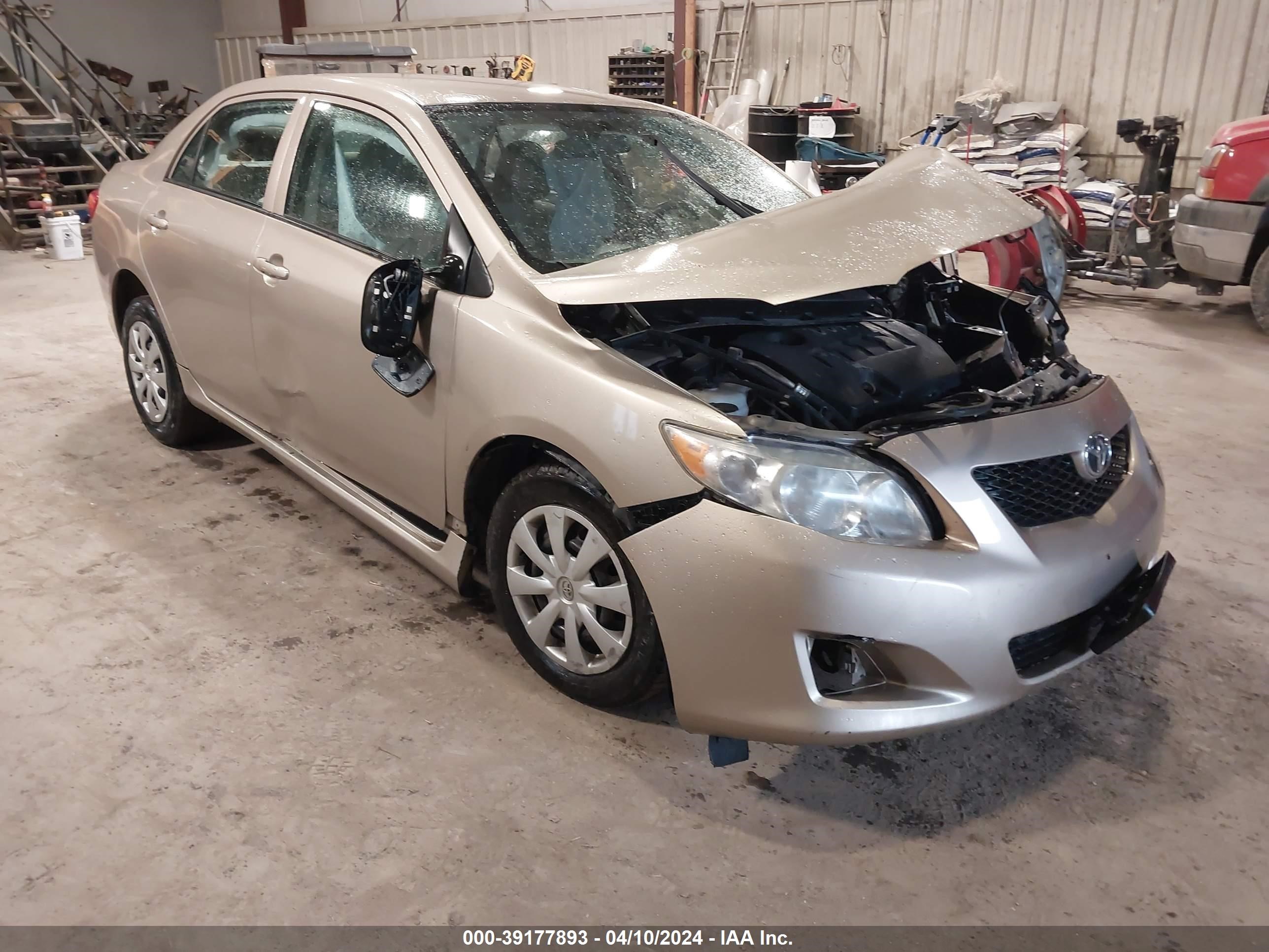 TOYOTA COROLLA 2009 2t1bu40e89c057193